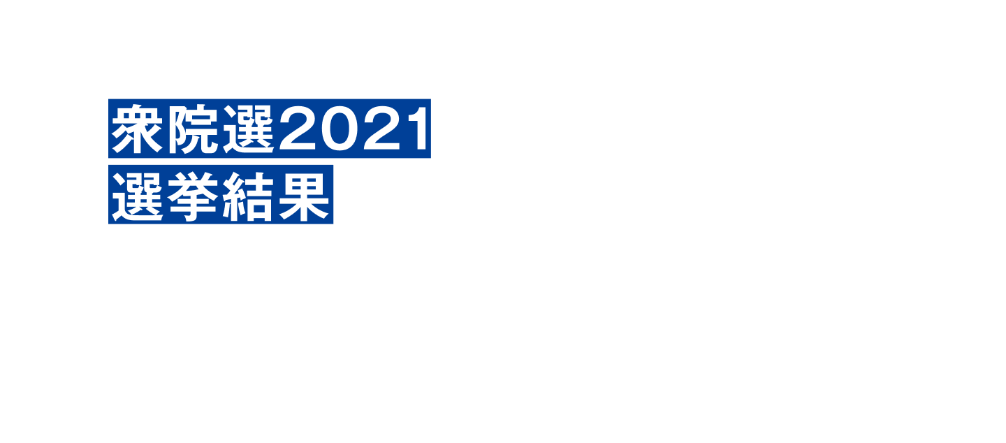 衆院選2021 選挙結果